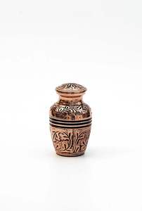 Urnas Metálicas para Cenizas Humanas, Novedad al por Mayor, para Adultos, Hombres y Mujeres, para Funerales o el Hogar, con Grabado en Relieve - Product Image 6