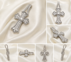 Wholesale Custom Hip Hop Iced Out <b>Cross</b> <b>Pendant</b> Moissanite Diamond 925 Sterling Silver Luxury <b>Men</b> Religious Jewelry - Product Image 6