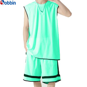 BOBBIN INDUSTRIES Best Manufacturer Hot Custom Men's Summer Casual Sleeveless Cotton Solid Color Plus Size Men's Tank Tops Sets - Product Image 6