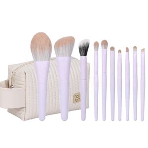 <span class=keywords><strong>Pinceaux</strong></span> de qualité lilas visage <span class=keywords><strong>maquillage</strong></span> ensemble <span class=keywords><strong>Di</strong></span> Pennelli Per Il Trucco poudre libre fard à joues mélange ombrage brosse 10 pièces ensemble de <span class=keywords><strong>pinceaux</strong></span> - Product Image 4