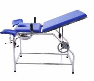 Équipements médicaux métalliques de haute technologie, très demandés : Table d'opération portable, Lit d'accouchement en acier inoxydable, Chaises d'hôpital manuelles - Product Image 2