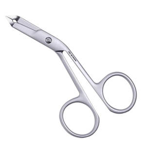 Pinzas de depilación profesionales, pinzas de estilo de tijera de punta plana con asas, desplumador de cejas y cabello para mujeres y hombres - Product Image 4