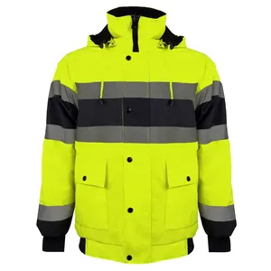 Chaquetas de Seguridad Reflectantes para Guardias de Seguridad de Verano, Ropa de Trabajo Personalizada, Transpirable, Resistente a Desgarros, Diseño Unisex - Product Image 1