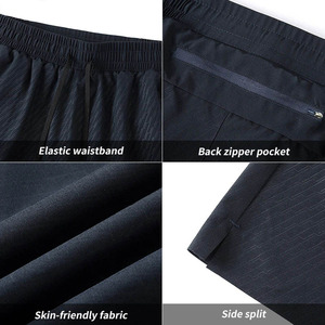 กางเกงขาสั้นออกกำลังกายแบบยูนิเซ็กซ์สั่งทำได้ ระบายอากาศได้ดี สวมใส่สบาย เหมาะสำหรับวิ่งและออกกำลังกาย ชุดกีฬาลำลองสำหรับผู้ชาย - Product Image 3