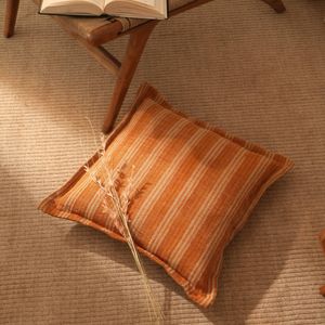 20X20 pollici elegante morbido e resistente cuscino decorativo a strisce - Product Image 4