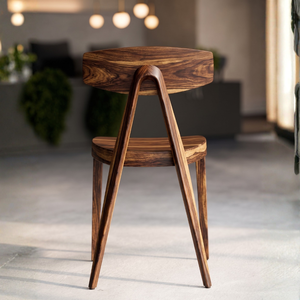 Modern Seasoned Solid Teak Wood <b>Dining</b> <b>Chair</b> Midcentury Design in Natural Finishes with Backrest Home Furniture - Product Image 5