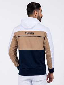 ONETEN APPARELS Sudadera con Capucha de Punto para Hombre, Talla Grande, Diseño Color Block, Otoño - Product Image 2