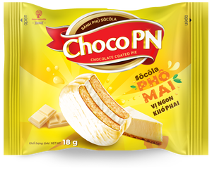 Chocolate Recubierto con Delicioso Relleno de Malvavisco Marrón y Crema de Queso con Sabor a Huevo, Textura Suave y Dulce, Bolsa a Granel CHOCO PN - Product Image 1