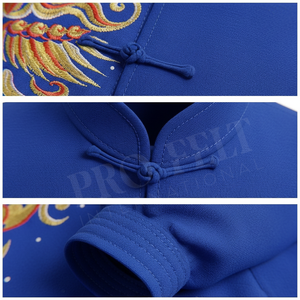 Uniforme de Kung Fu Personalizado en Color y Talla, Ropa Deportiva para Entrenamiento, Práctica en Club, Uniforme de Karate Cómodo de Poliéster - Product Image 4
