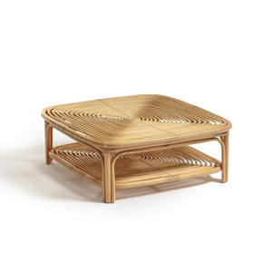 Console en rotin de haute qualité pour la décoration du salon, console d'entrée festonnée en rotin, fabrication artisanale, OEM personnalisé, Vietnam - Product Image 1