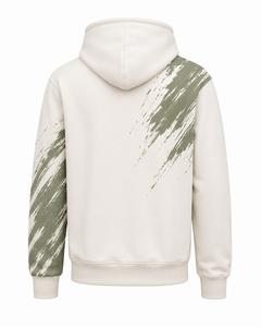 Men's Hooded Sweatshirt Regular Fit Casual Pullover Pocket <b>Raglan</b> Sleeve Eco-Friendly 350g Fleece Cotton Autumn Wear - Product Image 2