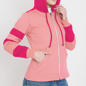 High Quality Women 100% Cotton <b>Tie</b> Dye Solid Streetwear Lined Hoodie Eco-Friendly Winter <b>Zipper</b> Professional Custom Front Logo - Product Image 5