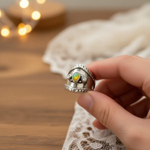 แหวนแฟชั่นโอปอลเอธิโอเปีย น้ำหนัก 4.1 กรัม - Product Image 3