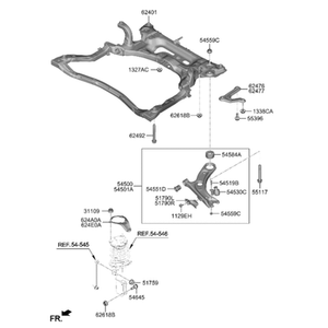 Pièces et accessoires pour voitures et camions Elantra Neuf Autre Côté droit 54501IB000 - Product Image 2