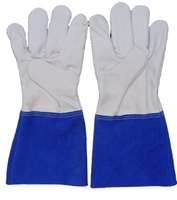 Gants de protection TIG MIG en cuir, ignifuges, imperméables, anti-choc, personnalisables avec logo, livraison rapide – Vente Flash