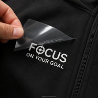 Étiquettes de logo 3D personnalisées en silicone pour vêtements, patchs en caoutchouc en relief, vente en gros, fabricant de marques de vêtements