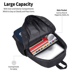 Mochila Deportiva Escolar para Laptop con Cierre de Cremallera y Forro de PVC para Béisbol, Baloncesto, Fútbol, Viajes Casuales - Product Image 4