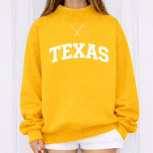 Loose Long Autumn Winter Women Oversized Mockneck Fleece Front Sweatshirt Casual Street Style <b>Top</b> - Product Image 5