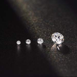 Diamant de laboratoire certifié IGI, taille brillant rond, diamant non monté, 1-5 carats, couleur E-F, pureté VS1, diamant CVD pour la création de bijoux - Product Image 4