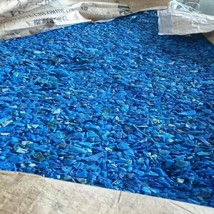 Flocons de plastique HDPE bleus durables, rebuts de haute qualité, qualité de fusion à chaud, qualité de remplissage, origine, haute résistance, OEM/ODM - Product Image 5