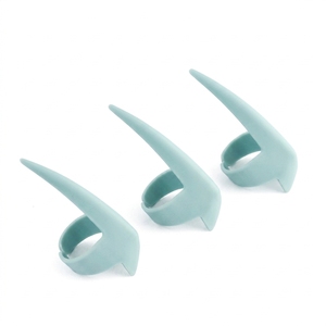 Anneau de séparation en acier inoxydable pour extensions capillaires avec séparateur d'ongles pour une division précise des cheveux – Outil de coiffure professionnel pour salon - Product Image 1