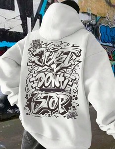 Sudadera Deportiva Unisex de Forro Polar Grueso, Personalizable con Estampado, Ecológica, de Color Sólido, para Hombre y Mujer, para Deportes y Yoga, OEM ODM - Product Image 3