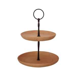 3 Tier Aluminum Cake <b>Stand</b> Decorative <b>Tree</b> Trunk Design Folding Copper Wedding Cupcake Cake <b>Stands</b> - Product Image 3