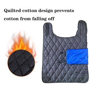 Chaleco acolchado hecho a mano para terneros, resistente al viento, con abertura elástica y doble fila de hebillas, para ganado, terneros, cabras, potros, burros y perros grandes - Product Image 4