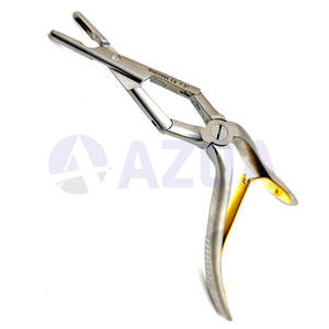 Pinces à septum Jansen Middleton en acier inoxydable, double action, manuelles, classe I ISO13485, pour usage chirurgical ORL et rhinoplastie - Product Image 3