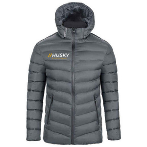 Lightweight Winter Travel Bubble <b>Jacket</b> for Men Zipper Camouflage Hooded Windproof Waterproof Stand Collar Foldable <b>Packable</b> - Product Image 5