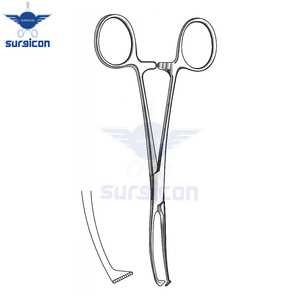 Pinzas Fox de 15.5 cm / 6 Pulgadas para Agarrar Tejidos, Instrumento Quirúrgico de Acero Inoxidable para Manipulación de Tejidos en Cirugía General - Product Image 3