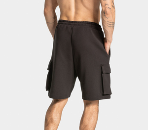Shorts de sport décontractés pour hommes, coupe slim, respirants, en coton, pour la course à pied, design personnalisé - Product Image 5