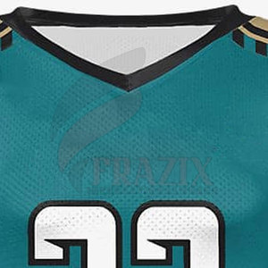 Maillot de football américain professionnel, uniforme athlétique anti-transpiration, logo personnalisé, couleurs d'équipe, vêtements de match - Product Image 5
