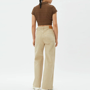 Women's High Street Casual Loose Fit <b>Overalls</b> Breathable Canvas Eco-Friendly Quick Dry Streetwear OEM Service Customizable Full - Product Image 2