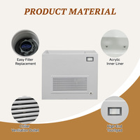 Bain de glace carré en acrylique réticulé blanc ultra-brillant avec refroidisseur 1HP, WiFi intelligent, ozone, CE, 110V-240V, DDP