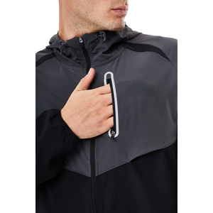 Conjunto Deportivo para Hombre con Capucha, Manga Larga, Bloques de Color, Secado Rápido, Poliéster Ligero, Ropa de Primavera, Fabricante OEM - Product Image 4