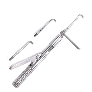 Removedor Manual de Coronas Dentales, 3 Puntas de Trabajo, Acero Inoxidable, Reutilizable, Pinzas, Instrumentos Quirúrgicos Dentales - Product Image 5
