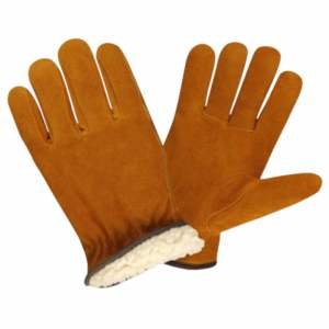 Gants de travail en cuir de mouton extensibles et confortables sans silicone pour le jardinage, la conduite et la sécurité (vente en gros) - Product Image 1