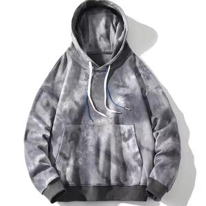 Survêtement d'hiver épais personnalisé OEM, coupe évasée, style vintage, sweat-shirt polaire pour homme, taille XL, avec logo, haute qualité - Product Image 5