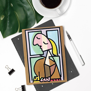 Kit d'art mural en béton DIY – Ensemble de peinture abstraite sur ciment pour la décoration de la maison, kit d'art artisanal pour adultes - Product Image 1