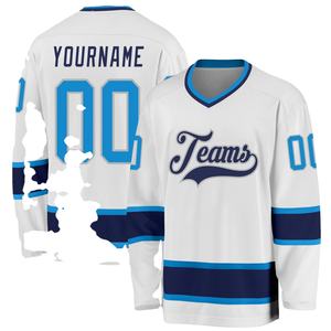 Wholesale Custom Logo Ice Hockey Wear <b>Long</b> <b>Jacket</b> Jersey and Equipment High Quality Ice Hockey Suit - Product Image 4