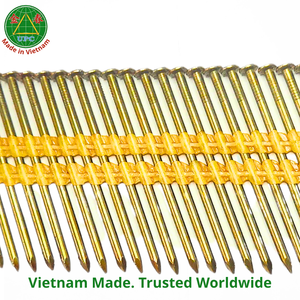 Collated Nails 2-3/8" x 0.113 5000pcs 21 Degree <b>Plastic</b> <b>Strip</b> Nails Framing Nail with Smooth Shank | Clavos en tira plástica - Product Image 1