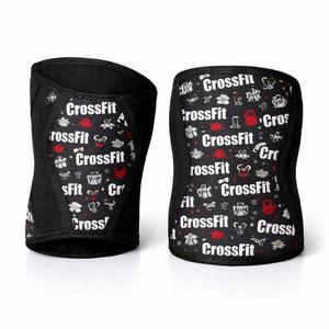 สนับเข่าพิมพ์ลาย Unisex 7 มม. ทำจากนีโอพรีน ช่วยรัดกระชับ แห้งเร็ว ใช้ได้ทุกฤดู เหมาะสำหรับครอสเทรนนิ่ง ยกน้ำหนัก ออกกำลังกายในยิม และเล่นกีฬา - Product Image 4
