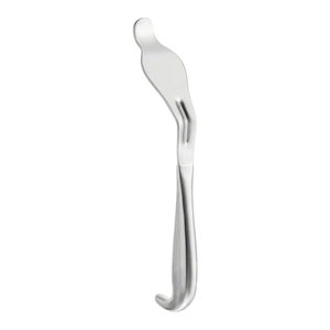 Instrumento Quirúrgico de Palanca Curva de Acero Inoxidable Alemán, Manual, 240mm de Longitud, Punta Ciega de 9.12mm, Ancho de Mandíbula de 44mm / Herramienta para Cirugía Ósea - Product Image 3