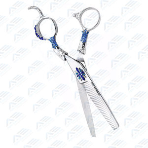 Professional Hairdressing Scissors Barber Hair Dual Thinning 6 Inches High Grade Hair Cutting Thinning Scissors Stainless Steel - Product Image 5