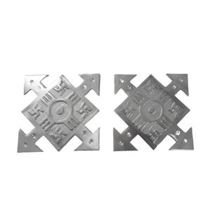 Shubh Sanket Vastu - Placa Decorativa de Latón con Símbolo Swastik y Flor de Loto para Decoración Vastu - Product Image 4