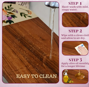 Planche à découper rectangulaire en bois personnalisée de qualité supérieure, écologique, avec logo, compatible lave-vaisselle, épaisseur 2,0 cm - Product Image 3