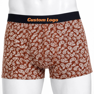 Calzoncillos Boxer Personalizados de Alta Calidad, Tejido de Punto, Posición del Logotipo en la Cintura/Derecha/Izquierda de la Pierna, Servicio OEM/ODM, Tiempo de Entrega de Muestra de 7 Días, EE. UU., Reino Unido - Product Image 1