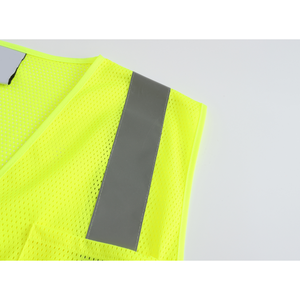 Chaleco de seguridad de poliéster 100% con bolsillos y logotipo personalizado, precio mayorista, tamaño y color, ¡gran oferta! Chaleco de seguridad de estilo único. - Product Image 4