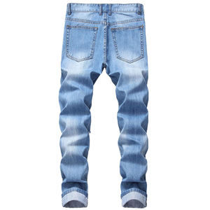 Pantalones Vaqueros de Mezclilla de Estilo Urbano, Elegantes y de Alta Calidad, Clásicos, Casuales, Cómodos y Nuevos - Product Image 4